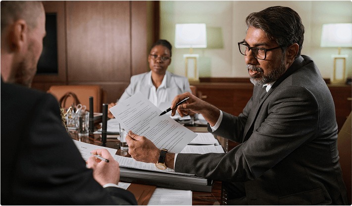 putting-stamp-on-visa-application